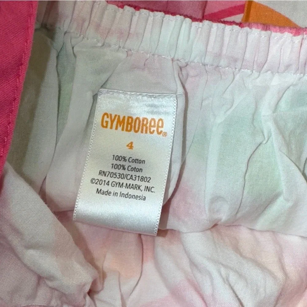 Gymboree Striped Dress Girls 4 White Summer Sun Lightweight Chevron Mod Retro